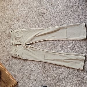 Kick boot cut khakis